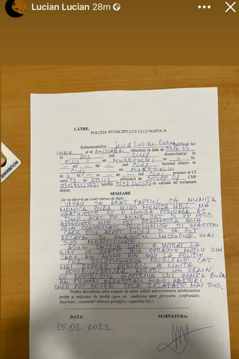 Scandal monstru între Monica Hill și interlopul Lucian Jula. Cei doi foști amorezi sunt la cuțite: ”Am ajuns la poliție pentru un ordin de restricție”
