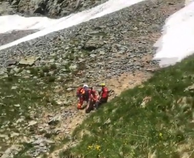 Accidentul s-a petrecut într-o zonă greu accesibilă
