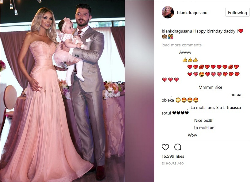 Bianca a fost prima care i-a spus ”La mulţi ani”