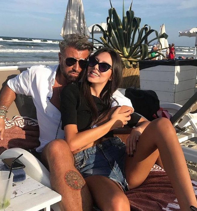 Monica Hill și Cătălin Botezatu, într-o vacanță pe litoralul românesc © Instagram