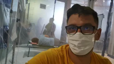 Povestea copleșitoare a unui tată din București, confirmat cu COVID-19: „Când mă autoizolasem în cameră, fetița mea de un 1 și 6 luni se așeza lângă ușă și plângea”