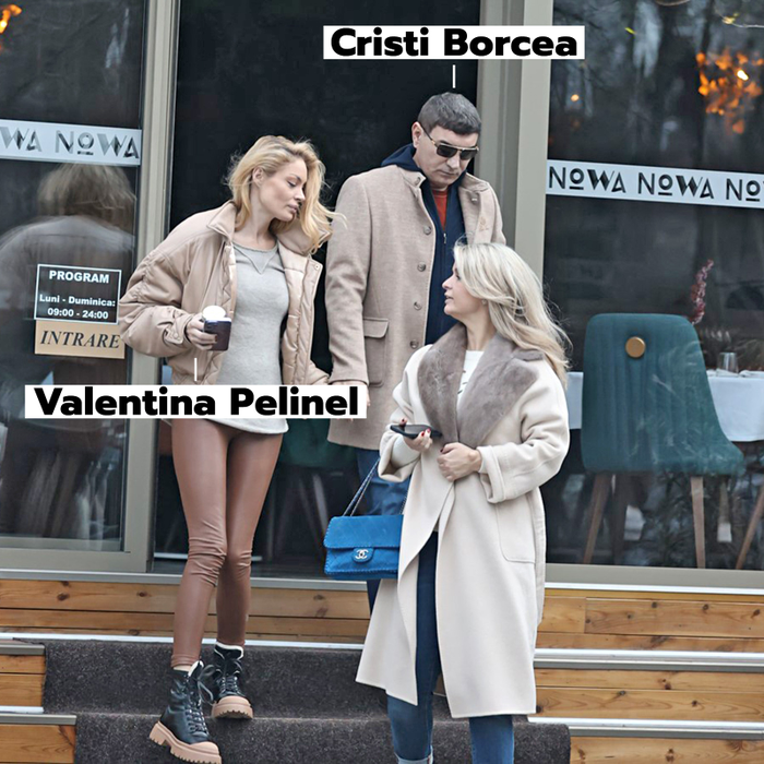 Borcea, Pelinel și Andreea, după un prânz corect (SURSA FOTO: CANCAN.RO)