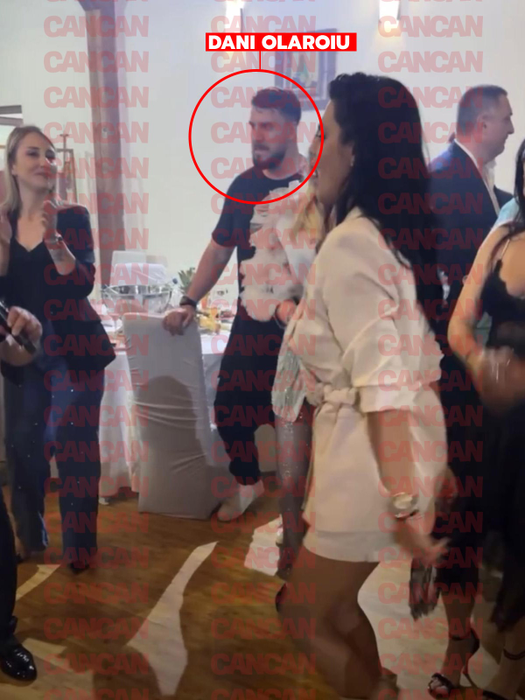 Dani Olăroiu, fiul lui Cosmin Olăroiu, la petrecerea lui Nuțu Cămătaru din Snagov / sursă foto: CANCAN.RO