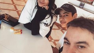 Fiica lui Florin Salam şi-a surprins fanii: "Lângă cei dragi, familia...". Imaginea de colecţie în zi de Crăciun