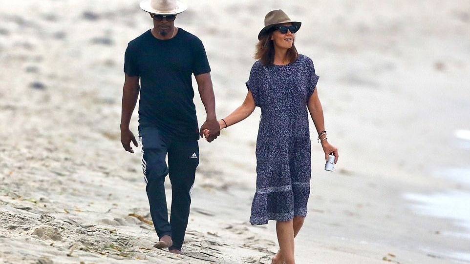 Katie Holmes se iubeşte cu Jamie Foxx! Primele imagini cu cei doi actori împreună