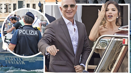 Detalii neştiute despre „nunta anului” de la Veneţia: patrule de Poliţie, zone închise şi... Jeff Bezos, măsuri sporite de securitate în urma protestelor anunţate!
