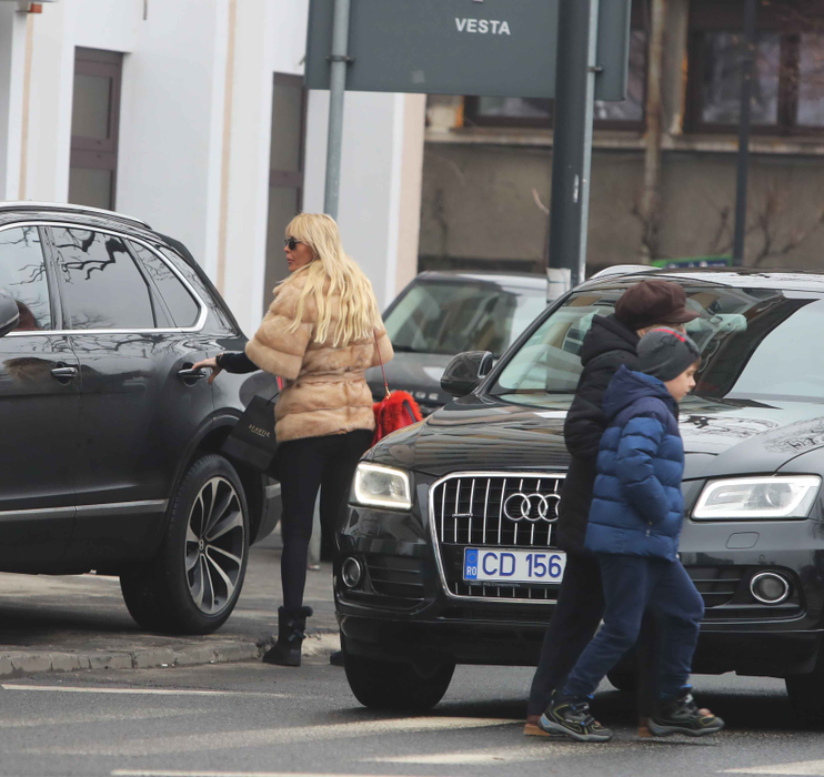 Maya Marcu, o apariție năucitoare pe Dorobanți