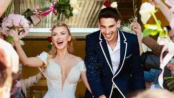 Ce mesaj și-a brodat Andreea Bălan pe rochia de mireasă. Are o semnificație aparte