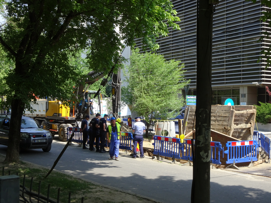 Panică în Sectorul 1! A fost descoperit un proiectil neexplodat pe Șoseaua Nordului