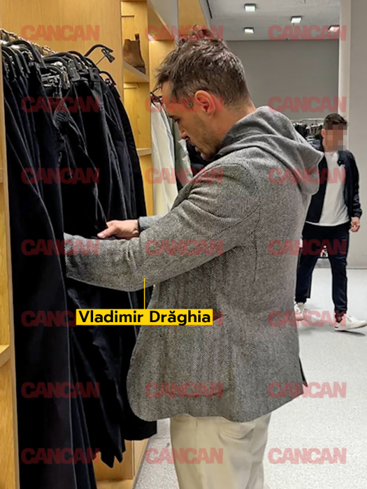 Și-a făcut de cap cu fetița de mână! Vladimir Drăghia nu mai poate fi oprit la cumpărături! Și-a pus fesul în cap, a scos telefonul și…