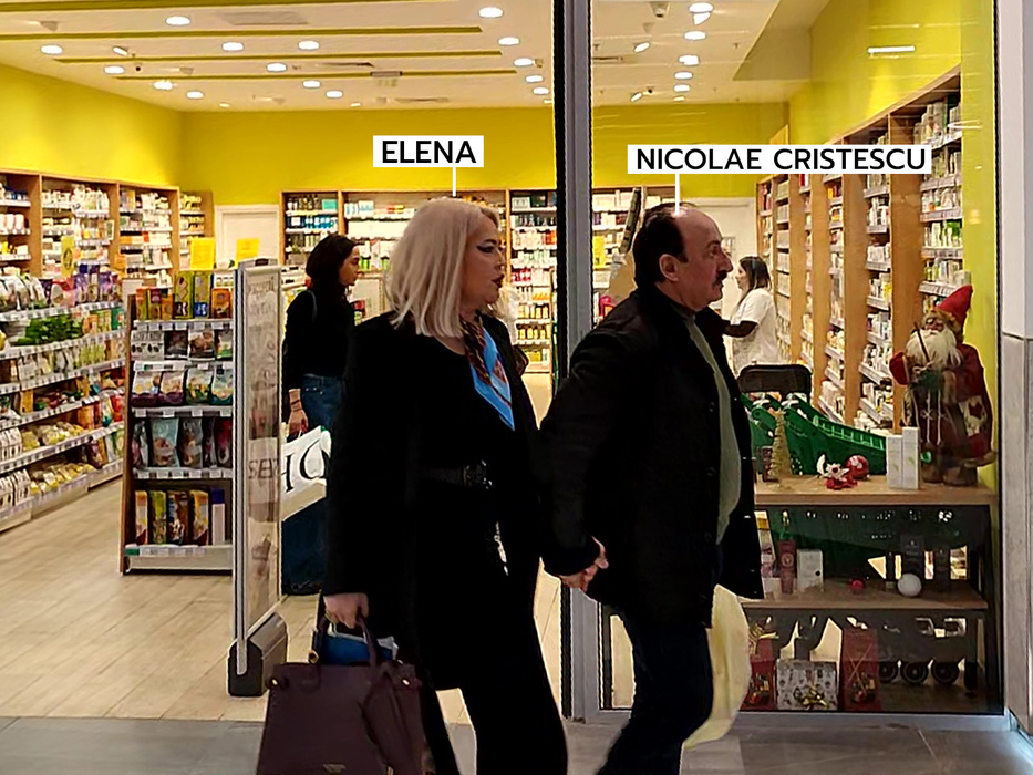 Nicolae și Elena Cristescu, într-un moment de relaxare (SURSA FOTO: CANCAN.RO)
