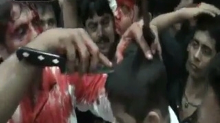 VIDEO Imagini de-a dreptul socante! Arabii isi mutileaza de buna voie copiii in zi de sarbatoare islamica!