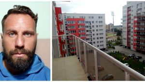 Incident șocant în Arad. Un fost fotbalist s-a aruncat de la etajul șapte al unui bloc