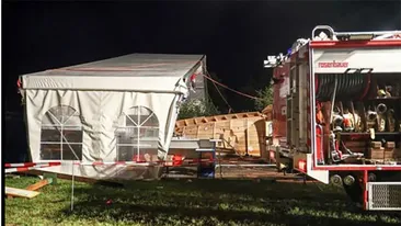 Tragedie: o româncă a murit în Austria după prăbuşirea unui cort!