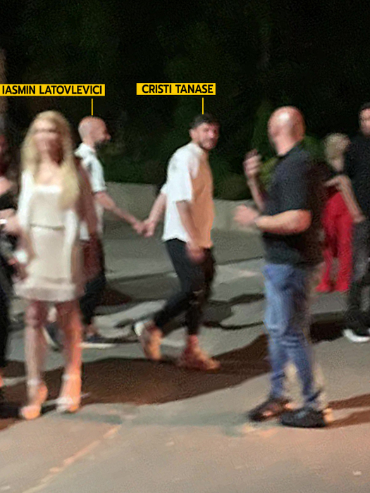 Iasmin Latovlevici și Cristi Tănase, scoși din club de bodyguarzi (Foto: CANCAN.RO)