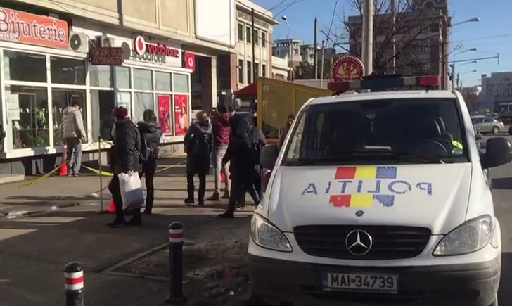 Polițiștii sunt în alertă după jaful din centrul Ploieștiului