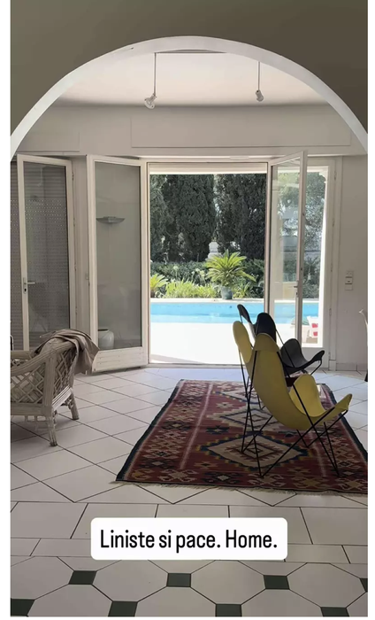 Imagini rare cu casa Andreei Esca de la Nisa! Locuința mega luxoasă are o piscină wow