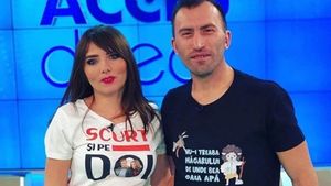 Dovada clară că totul este regizat! Ce au făcut Vulpiţa şi Viorel Stegaru de la Acces Direct, când au văzut că sunt filmaţi. VIDEO