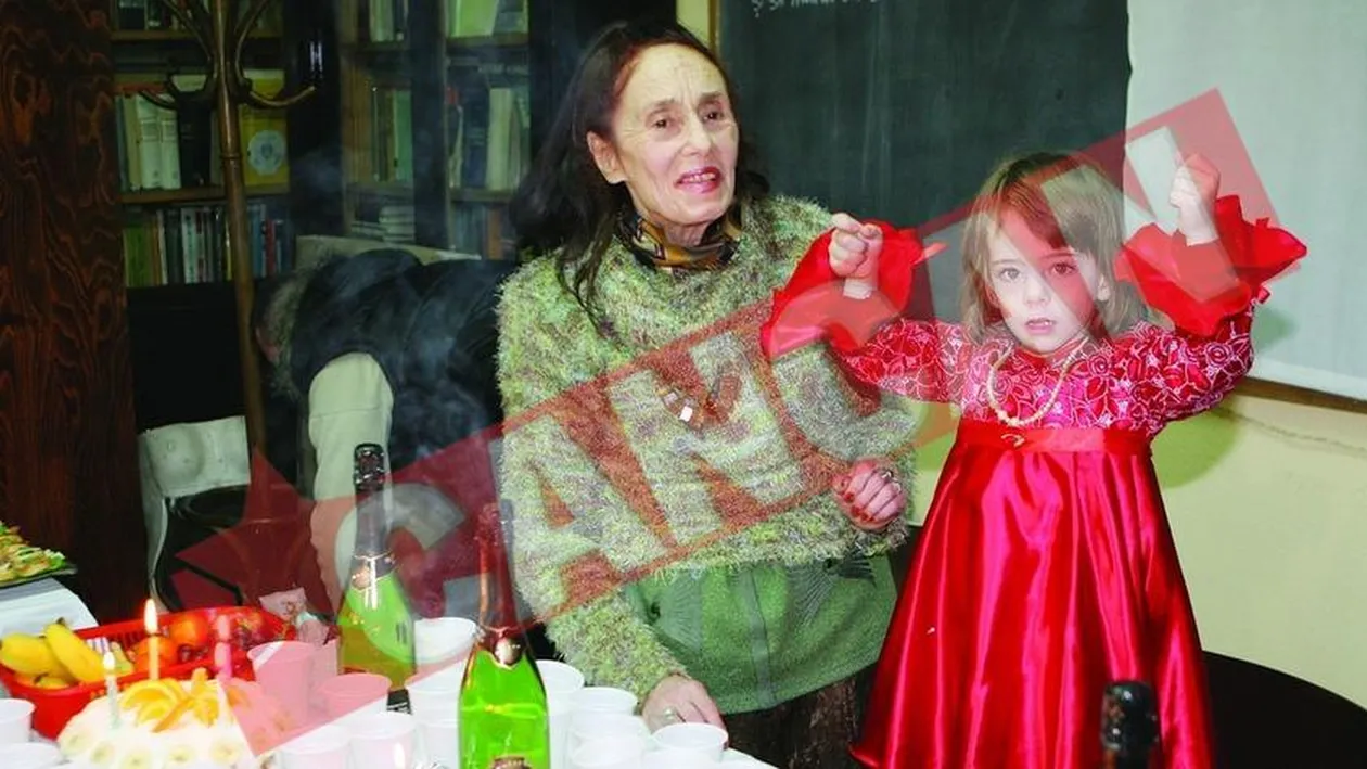 Fetita celei mai batrane mame din lume, serbata cu sampanie la 3 ani