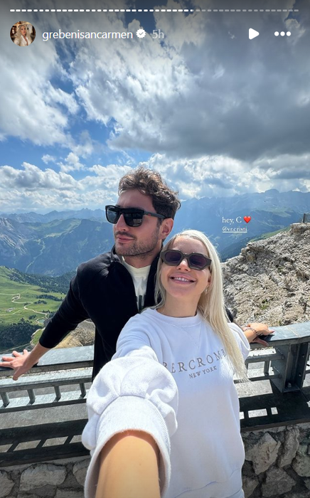 Carmen Grebenișan și noul ei iubit / Foto: Instagram