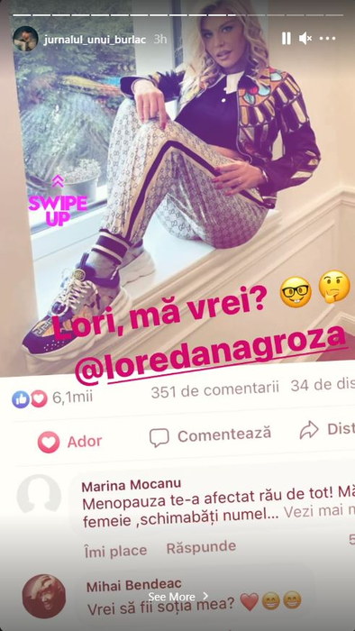 Mihai Bendeac a cerut-o de soție pe Loredana Groza în public: “Trebuie să-mi anunț familia”! Răspunsul cântăreței face furori | FOTO