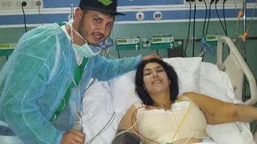 Cosmar pentru Ioana Tufaru! Dupa ce si-a pus silicoane a facut infectie si are rana deschisa. E posibil sa se opereze din nou!