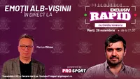 Vineri avem PRIMVS DERBY și îl prefațăm cu Marius Mitran, de la ora 17:30, pe YouTube - ProSport, la EXCLUSIV RAPID