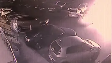 Masini incendiate in stil mafiot in Galati