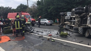 Trei persoane rănite, între care un adolescent în comă, în urma unui accident lângă Costinești. Tânărul, preluat cu elicopterul SMURD