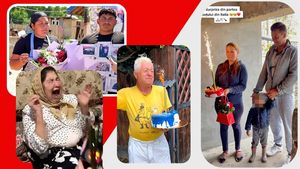 Românii trimit dorul cu microfonul! Surprize la domiciliu, noua telenovelă a diasporei: cu lacrimi, flori și mămăligi aniversare!