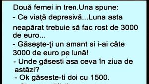 BANC | Două femei în tren: "Luna asta trebuie să fac rost de 3.000 de euro"