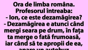 BANC | Bulă și definiția dezamăgirii
