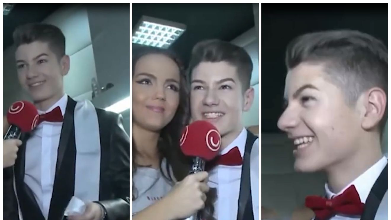 Vedeta din imagine a crescut și a ajuns la Power Couple! Recunoști cine e tânărul din poze?