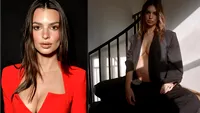 Emily Ratajkowski a născut și l-a prezentat lumii întregi pe bebeluș: “Sylvester Apollo Bear a venit în cea mai plină de iubire dimineața din viața mea”