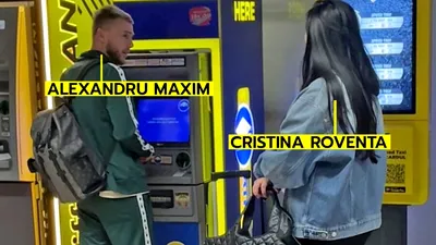 EXCLUSIV | Alex Maxim a „spart” bancomatul din Otopeni. Jucătorul și-a umplut buzunarele de lichidități. Cum arată Roventa, partenera „decarului”