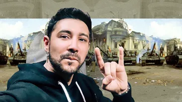 Artistul avea doar 8 ani când a izbucnit Revoluția din 1989. Adi Cristescu: “Blindate, soldați înarmați... A fost ca și cum aș fi văzut extratereștrii!”