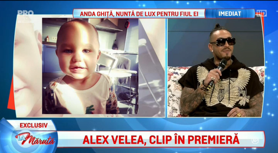 Alex Velea, dezvăluiri în direct despre copiii săi. Ce probleme de sănătate are Akim!