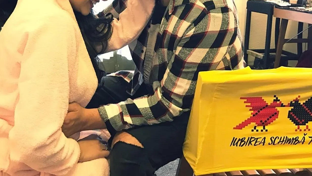 FOTO / Andra, clipe de panică! Soţul ei a ajuns de urgenţă la spital: Eram cu fetiţa în braţe, am căzut pe scări... 