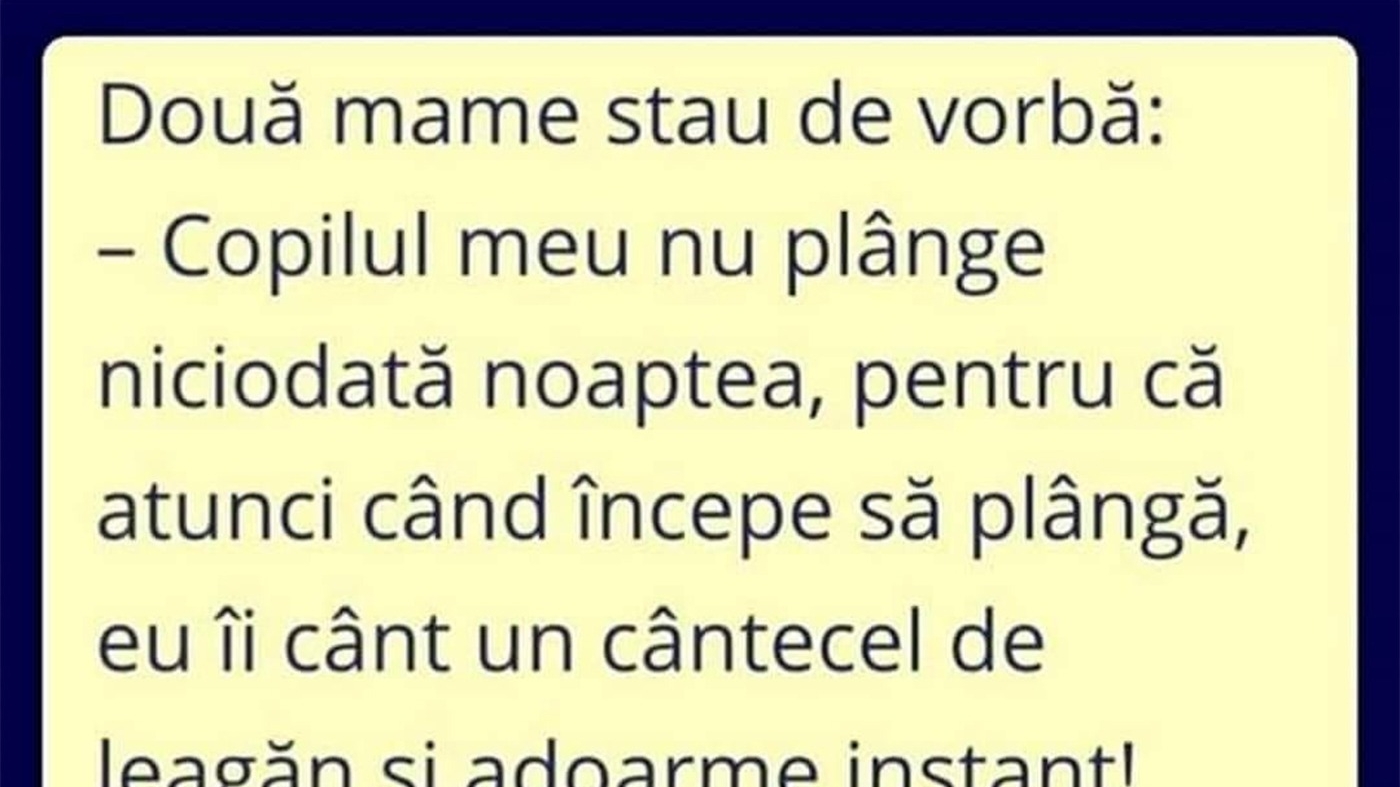 BANCUL ZILEI | Două mame stau de vorbă
