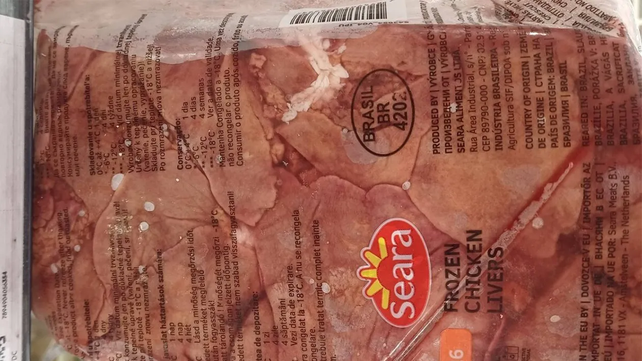 Cu cât se vinde 1 kg de ficat de pui BRAZILIAN, în supermarketurile din București. Clienții au crezut că este o eroare