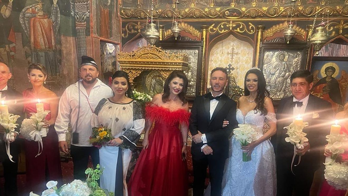 Cristina Spătar s-a căsătorit, iar rochia de mireasă luat ochii tuturor. Imagini cu artista când i-a spus DA lui Vicențiu Mocanu