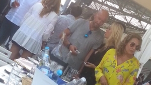 Familia Zenga a iesit in club! Cum au fost filmati Walter si Raluca in timp ce se distrau la Mamaia!