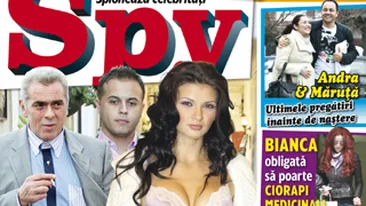 A aparut noul numar al revistei Spy! Ramona Gabor, prinsa la produs intr-o camera de hotel!