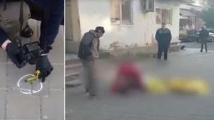 Crimă șocantă în Mehedinți! Un bărbat și-a împușcat fosta soție în cap, în fața magazinului unde ea lucra