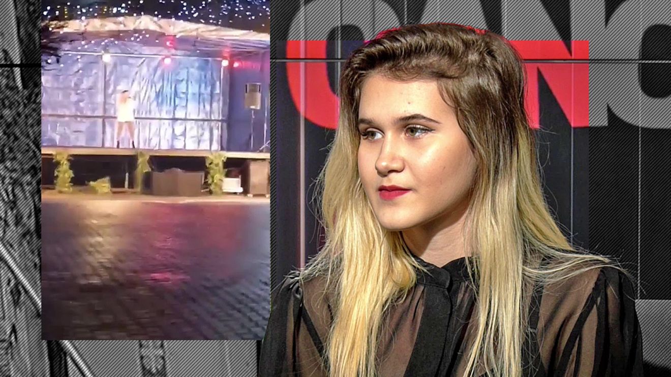 Cântăreața se visează star internațional după concertul viral! Publicul “fantomă” de la Calafat nu a descurajat-o pe adevărata Kristine