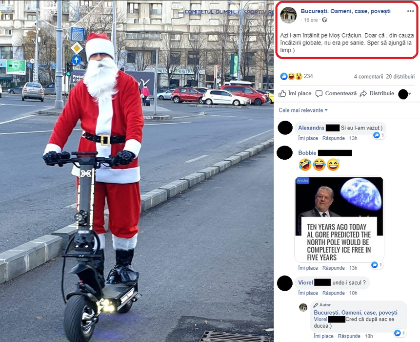 Surpriză pe străzile din București! Cu cine s-au întâlnit șoferii și pietonii prin centrul orașului. Imaginile au devenit virale