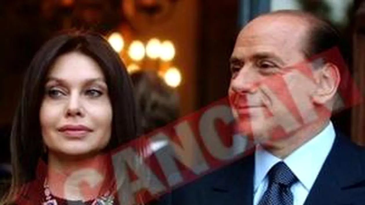 Berlusconi, atacat de sotie