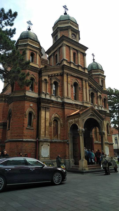 Biserica din Craiova unde a fost depus trupul neînsuflețit al lui Ilie Balaci