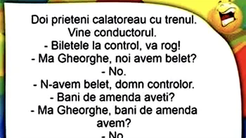 Bancul sfârșitului de săptămână | Gheorghe și „nașul” din tren