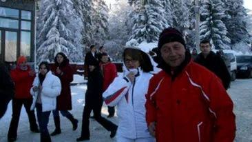 Presedintele Traian Basescu va trece in 2013 la vila de protocol de la Covasna! A ajuns astazi acolo cu elicopterul